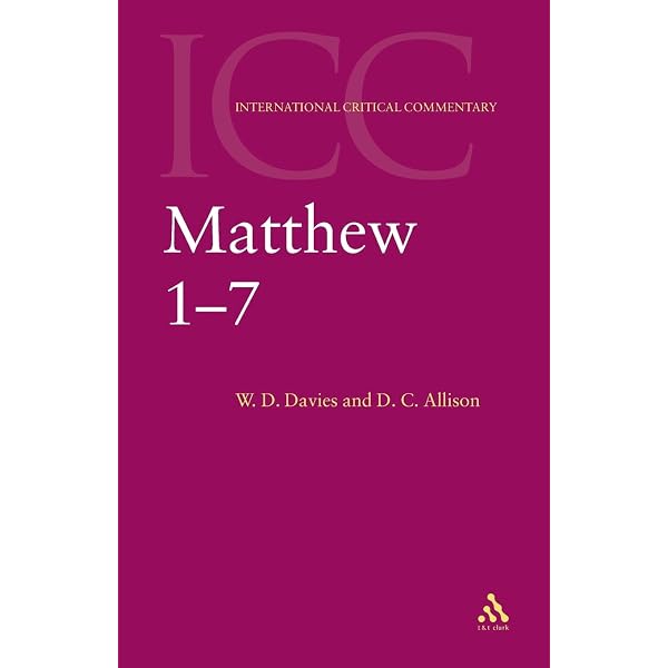 Commentary on Matthew VIII-XVIII: A Critical and Exegetical